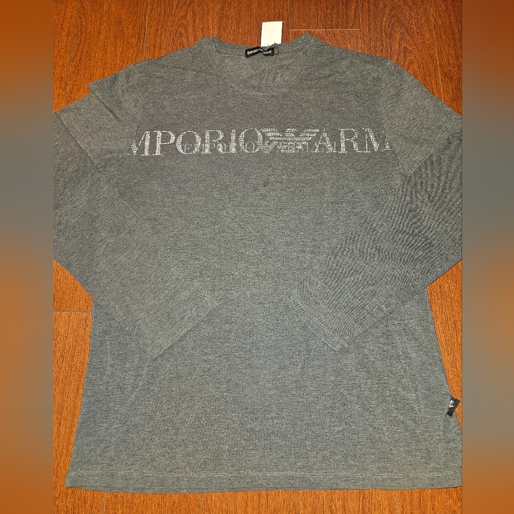 Emporio Armani Long Sleeve Logo T-shirt